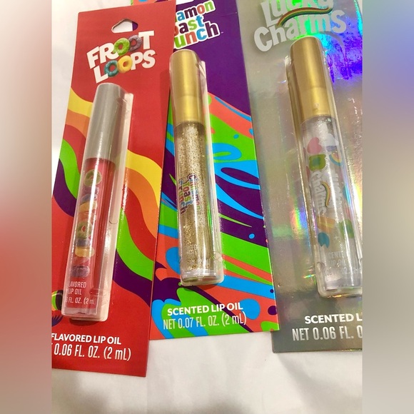 2pack‎ Breakfast Cereal flavored scented lip oils in 4 delicious flavors new - Picture 10 of 16